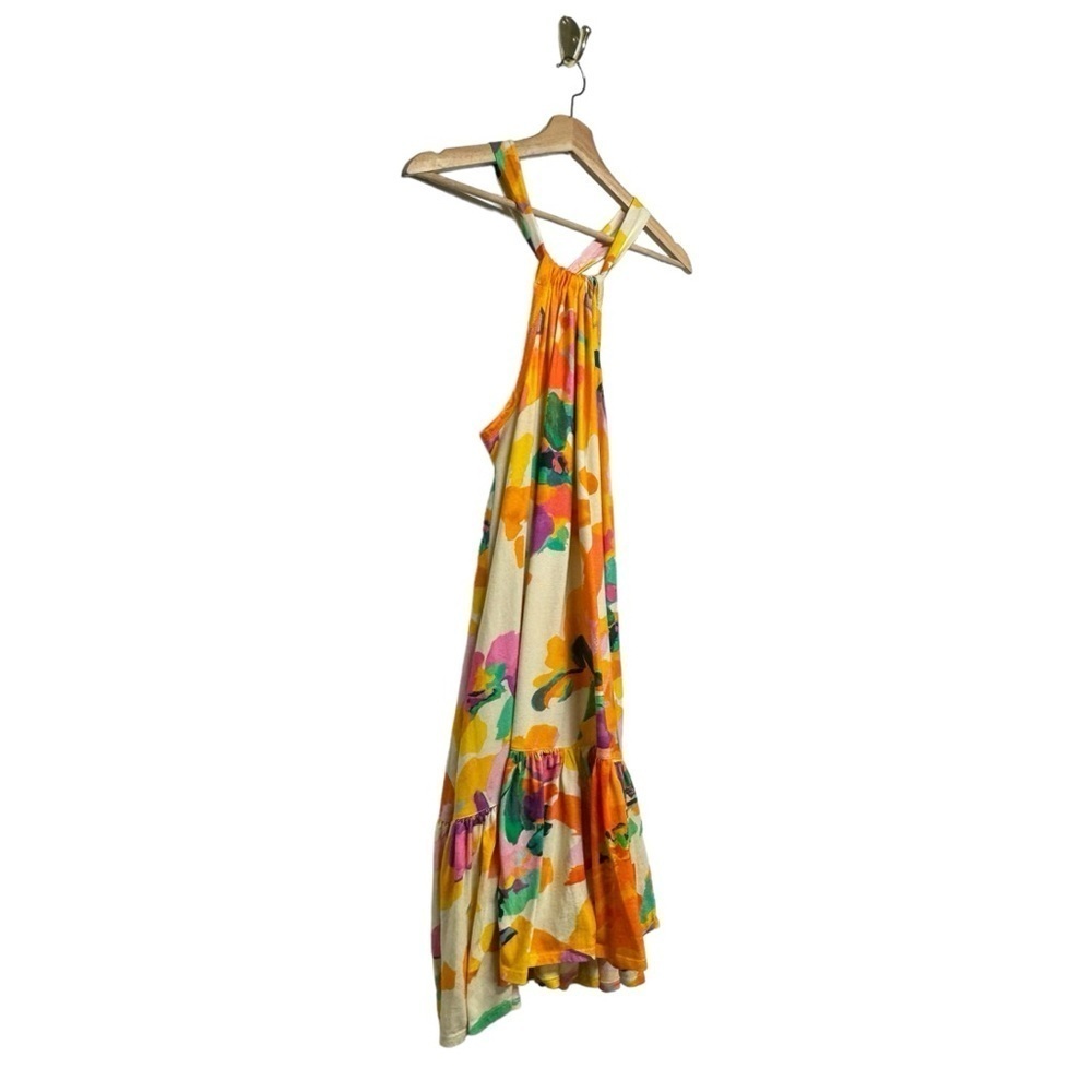 NWT ANTHRO DAILY PRACTICE Frida Cross-Back Midi Dress Orange Motif S

B4 - Picture 6 of 8